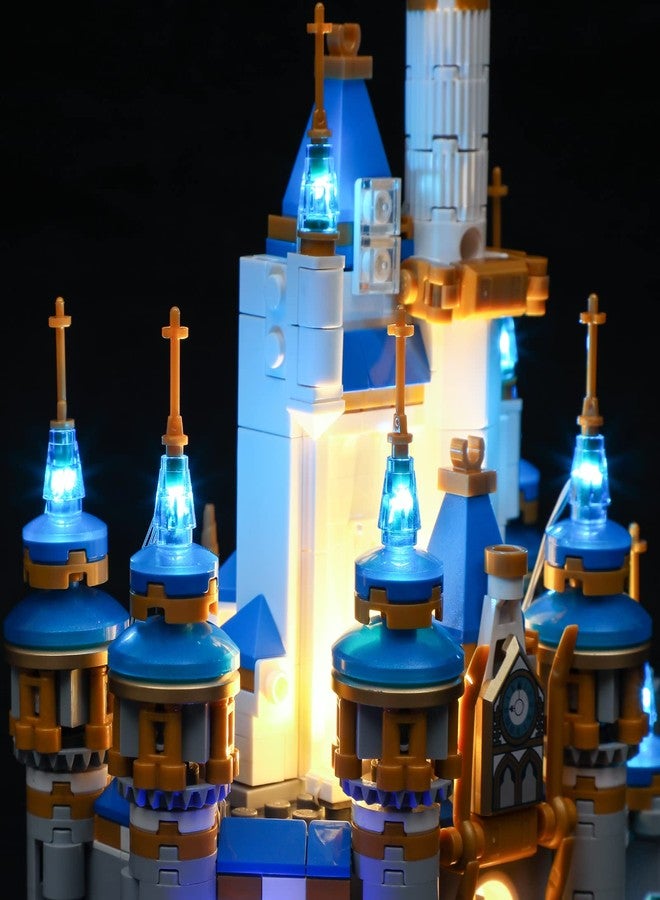 YEABRICKS LED Light for Lego-40478 Disney Mini Castle Building Blocks Model (Lego Set NOT Included) - Image 3